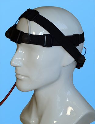 Электрод-маска для электросна, транскраниальной 
	электростимуляции, центральной электроанальгезии